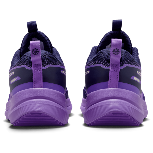 Nike Cosmic Runner Swoosh - Boys' Grade School - Blackened Blue/Coconut Milk/Bright Violet - Image 3
