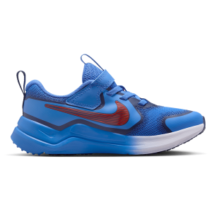 Nike Cosmic Runner Swoosh - Boys' Preschool - Picante Red/Blue Crystal/Midnight Navy