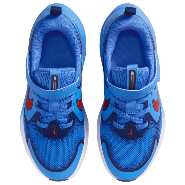 Nike Cosmic Runner Swoosh - Boys' Preschool - Picante Red/Blue Crystal/Midnight Navy - Image 4