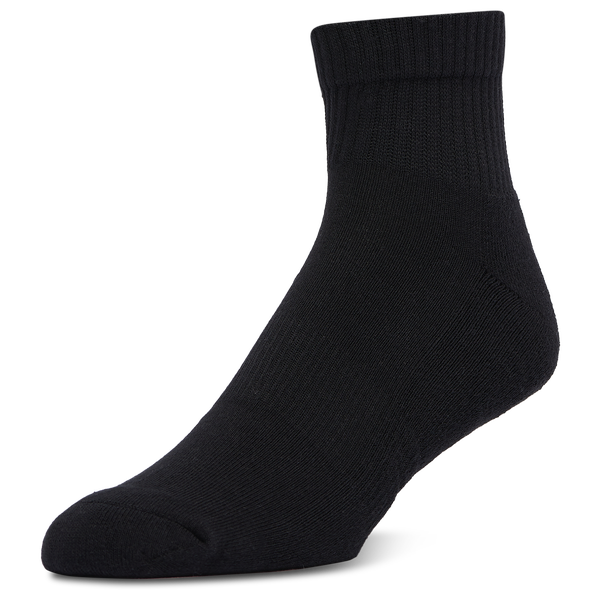 LCKR Athletic Half Cushion Quarter Socks - Men's - Black - Image 2