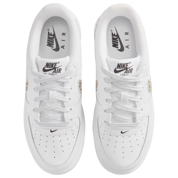 Nike Air Force 1 Low CH - Girls' Grade School - White/Black - Image 4