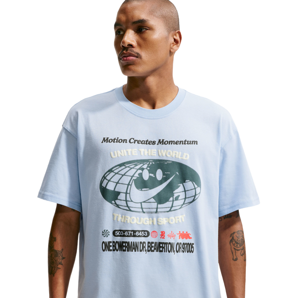 Nike NSW Max 90 T-Shirt - Hydrogen Blue/Green