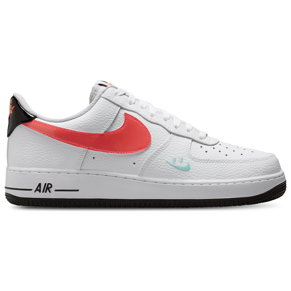 Nike Air Force 1 '07 - Men's - White/Black/Flash Crimson