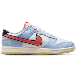 Nike Dunk Low - Men's - Hydrogen Blue/Flash Crimson/White