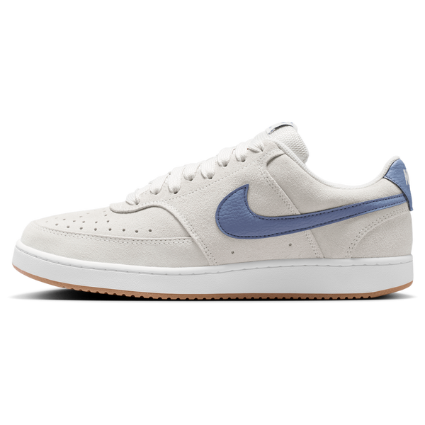 Nike Court Vision Lo FL V2 - Men's - White/Diffused Blue/Vast Grey - Image 2