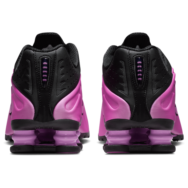 Nike Shox R4 - Women's - Lt Magenta/Black/Black - Image 3