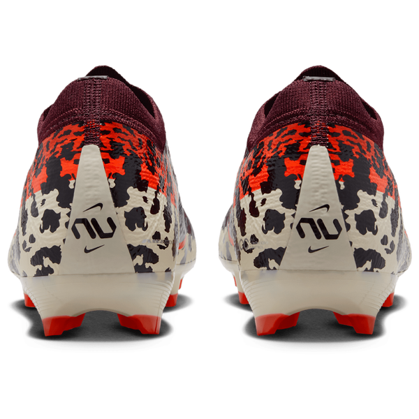 Nike JR ZM Vapor 16 Pro FG - Boys' Grade School - Burgundy Crush/Metallic Silver/University Red - Image 3