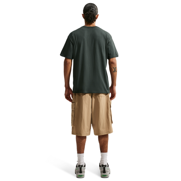 Nike NSW M90 Short Sleeve T-Shirt - Men's - Black Spruce/Spruce Fog - Image 4