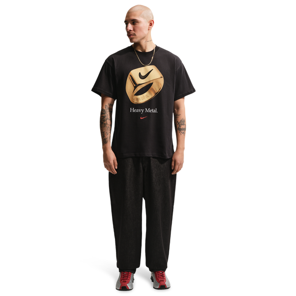 Nike NSW SS Max 90 Tee Hm - Men's - Black - Image 3