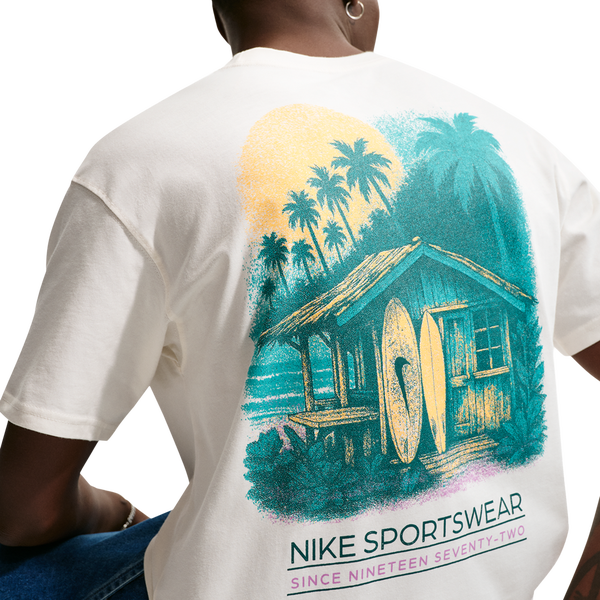Nike NSW SS Max 90 Tee Jlc - Men's - Sail - Image 2