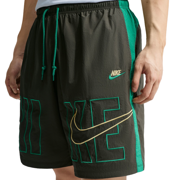Nike Club Sport Block3 Shorts - Men's - Sequoia/White