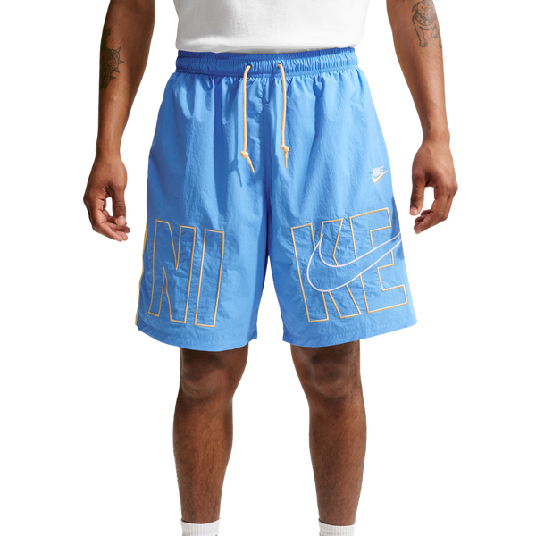 Nike Club Sport Block3 Shorts - Men's - University Blue/White