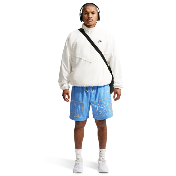 Nike Club Sport Block3 Shorts - Men's - University Blue/White - Image 3