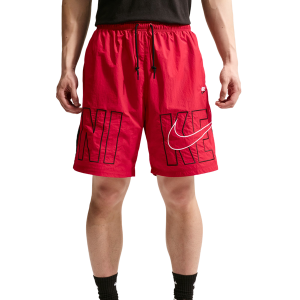 Nike Club Sport Block3 Shorts - Men's - Gym Red/Black