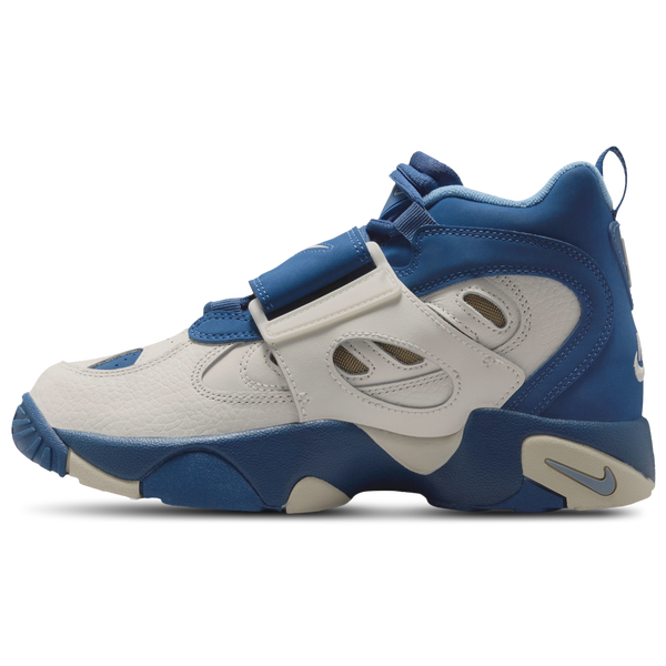 Nike Air Diamond Turf II - Boys' Grade School - Sail/Mystic Navy/Blue Grey - Image 2