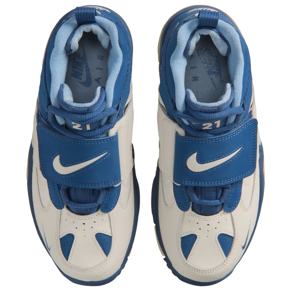 Nike Air Diamond Turf II - Boys' Grade School - Sail/Mystic Navy/Blue Grey - Image 4