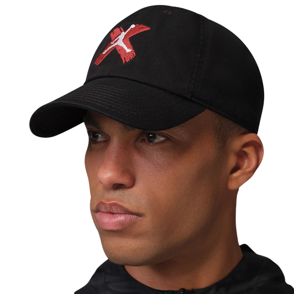 Jordan Club Jumpman Wash Band Cap - Adult - Black/Red