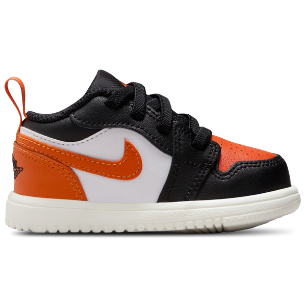 Jordan AJ 1 Low Alt - Boys' Toddler - Black/Orange