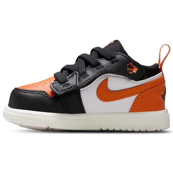 Jordan AJ 1 Low Alt - Boys' Toddler - Black/Orange - Image 2