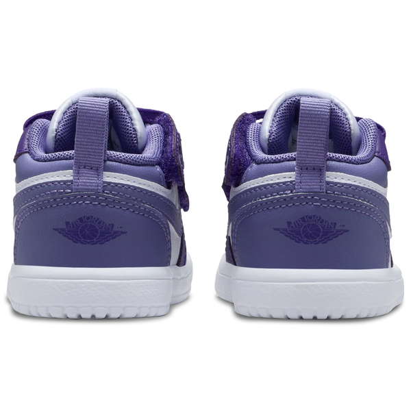 Jordan AJ 1 Low - Girls' Toddler - Dusty Amethyst/Court Purple - Image 3