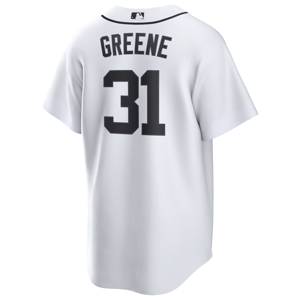 Nike MLB Detroit Tigers Home Replica Jersey - Men's - White - Image 2