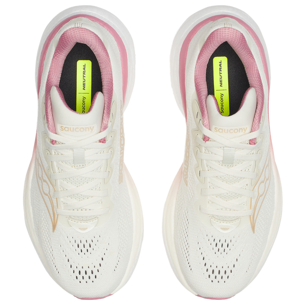 Saucony Ride 19 - Women's - Mauve/Vanilla - Image 4