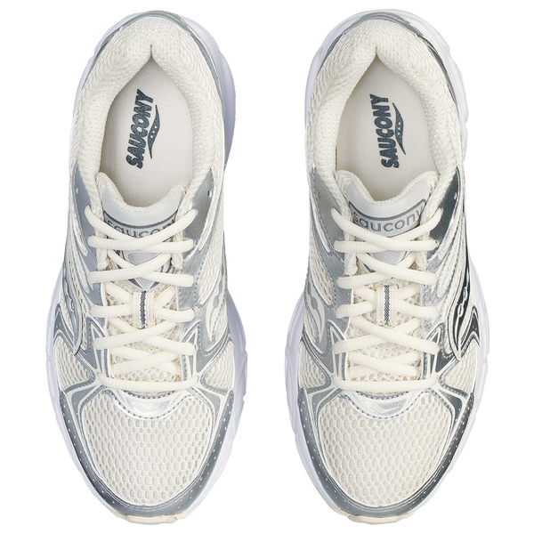 Saucony Ride Millennium - Women's - Cream/Silver - Image 4