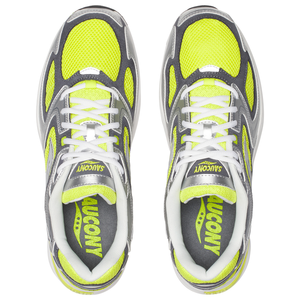 Saucony Grid Jazz 9 - Men's - Yellow/Silver - Image 4