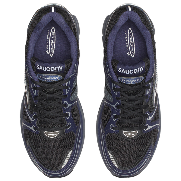 Saucony Triumph 4 - Men's - Black/Blue/Grey - Image 4