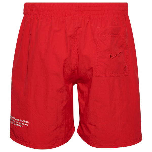 Nike Specs 7" Volley Shorts - Men's - University Red/White - Image 4