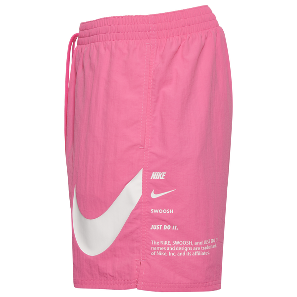 Nike Specs 7" Volley Shorts - Men's - White/Pinksicle - Image 5
