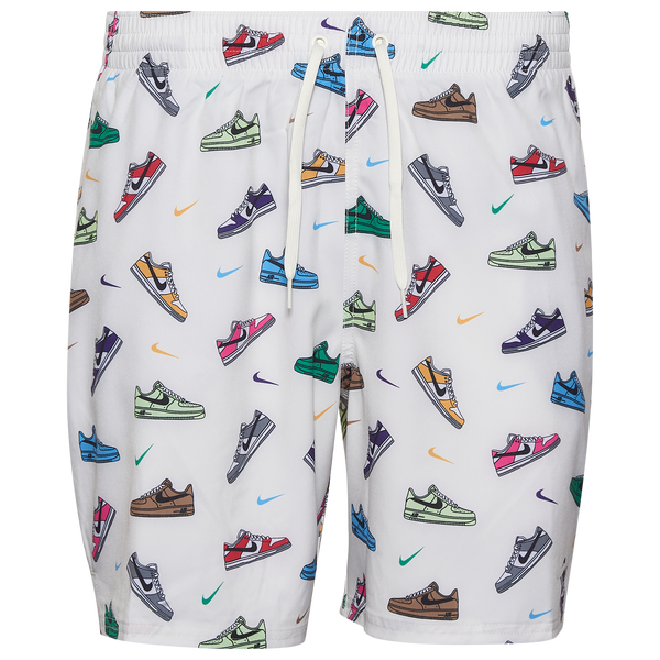 Nike 7" Volley Shorts - Men's - Volt/Sail - Image 2