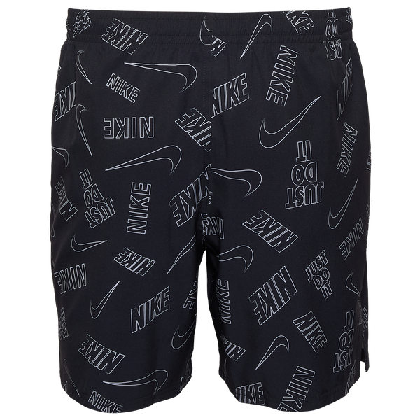 Nike 7" Volley Shorts - Men's - Black/Black - Image 4