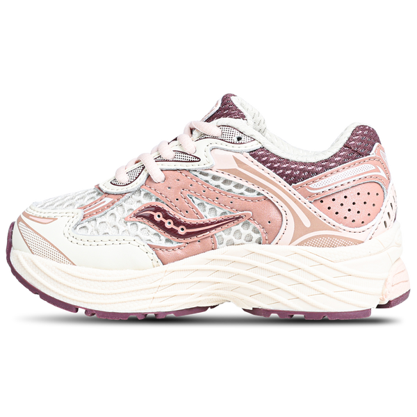 Saucony Omni 9 - Girls' Toddler - Pink/White - Image 2