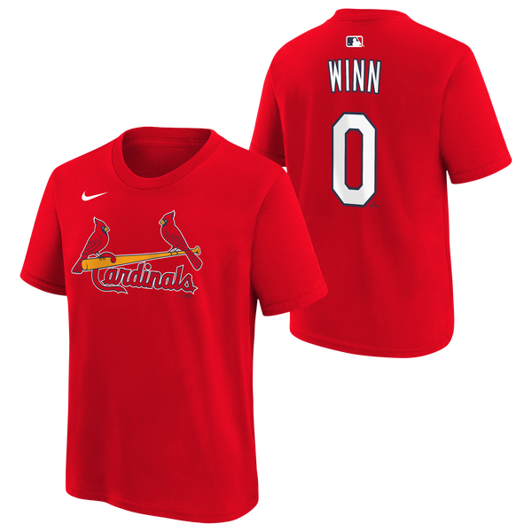 Nike MLB Cardinals Kids Name & Number T-Shirt - Youth - Red