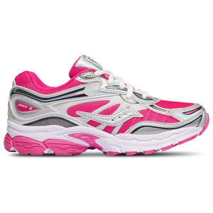 Saucony Omni 9 - Girls' Preschool - Silver/Pink