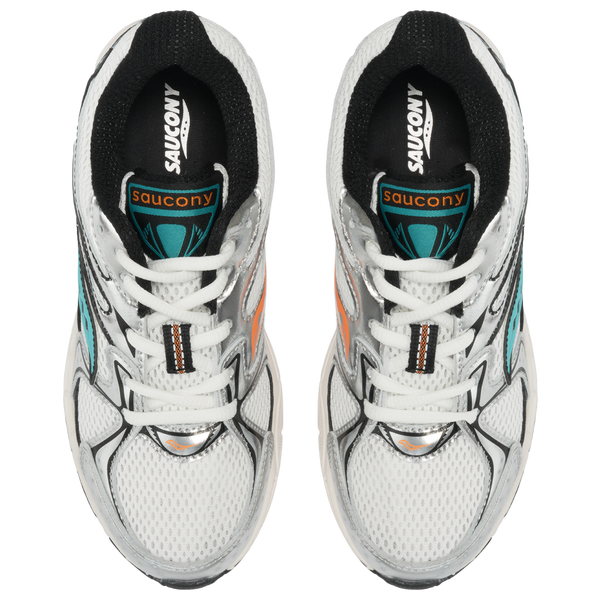 Saucony Ride Millenium - Boys' Grade School - White/Teal - Image 4