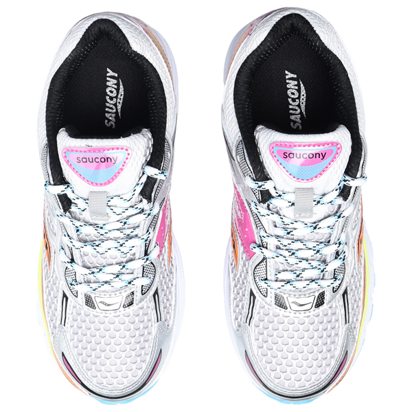 Saucony Omni 9 - Boys' Grade School - Silver/Multi - Image 4