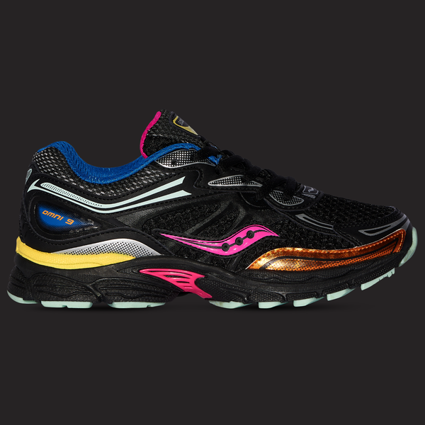 Saucony Omni 9 - Boys' Grade School - Black/Multi - Image 6