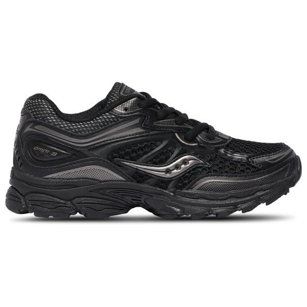 Saucony Omni 9 - Boys' Grade School - Black/Black