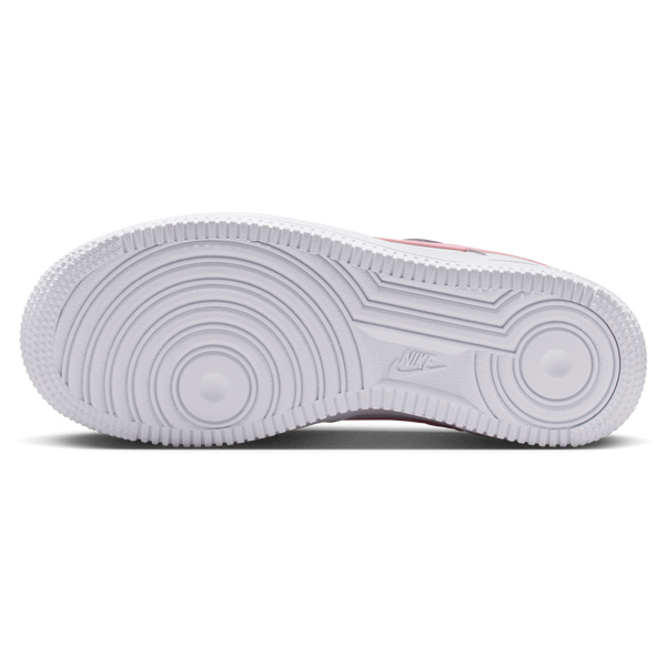 Nike Air Force 1 Low - Boys' Grade School - White/White/Med Soft Pink - Image 5