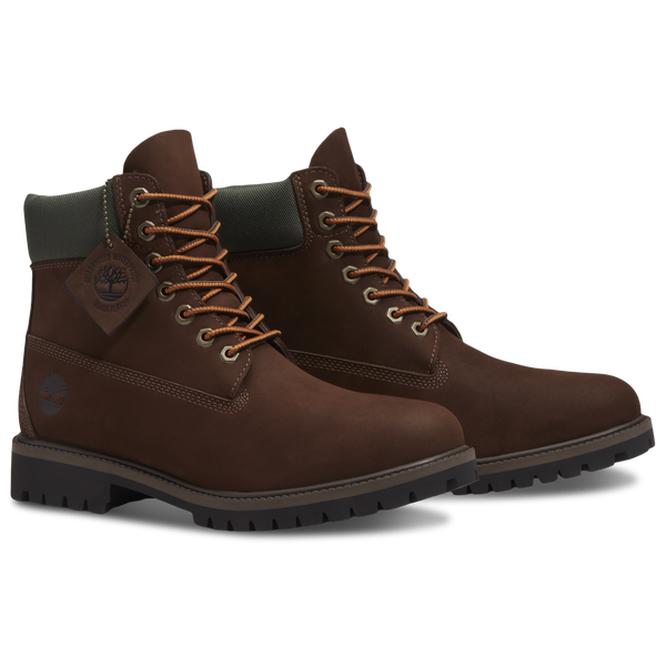 Timberland 6" Premium Heritage Boots - Men's - Gold/Brown Nubuck - Image 6