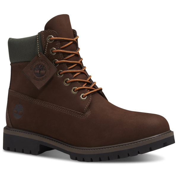 Timberland 6" Premium Heritage Boots - Men's - Gold/Brown Nubuck - Image 8