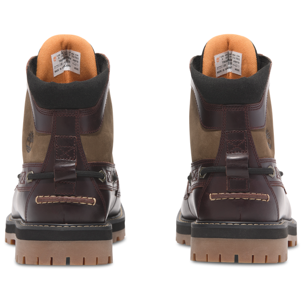Timberland Britton Road Moc-Toe Boot - Men's - Burgundy/Burgundy/Burgundy - Image 3