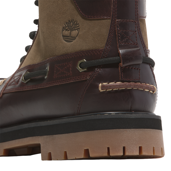 Timberland Britton Road Moc-Toe Boot - Men's - Burgundy/Burgundy/Burgundy - Image 7