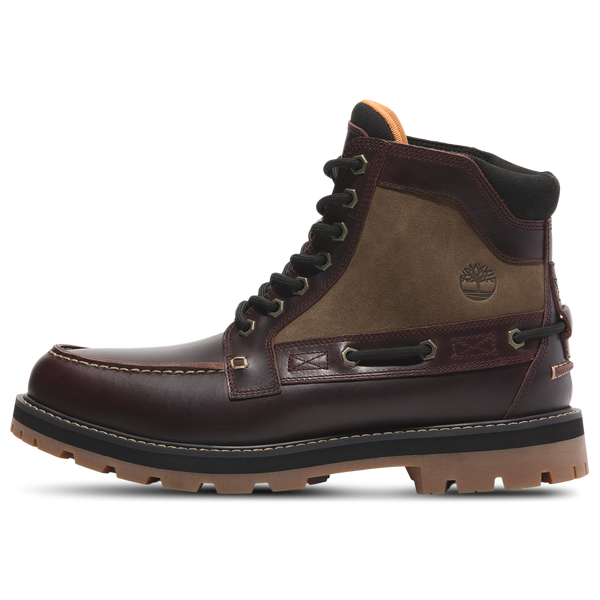 Timberland Britton Road Moc-Toe Boot - Men's - Burgundy/Burgundy/Burgundy - Image 8