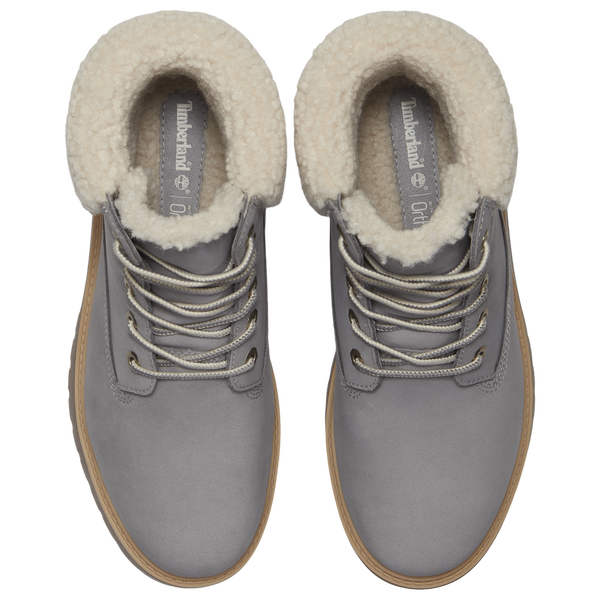 Timberland Stone Street Platform Warm-Lined Waterproof Boot - Women's - Medium Grey/Medium Grey/Medium Grey - Image 4