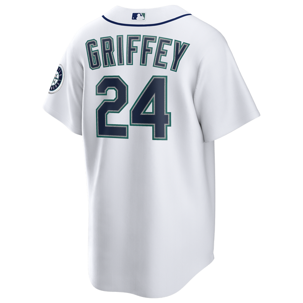 Nike MLB Seattle Mariners Home Replica Jersey - Men's - White - Image 2