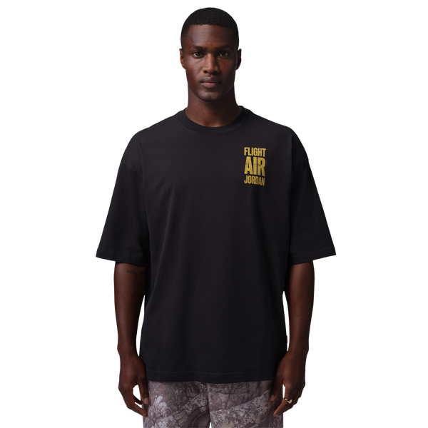 Jordan Flight GFX 96 Short Sleeve Crew - Men's - Black