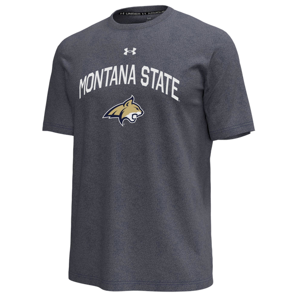 Under Armour Montana State Arch Logo Icon T-Shirt - Men's - Navy
